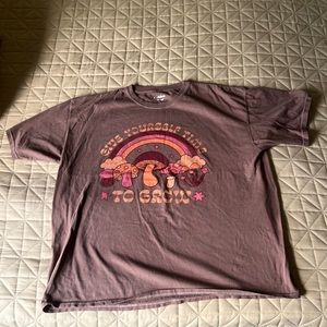 BRAND: GOLDEN HOUR(FROM PACSUN)/COLOR: BROWN WITH ORANGE & BURGUNDY DETAILS